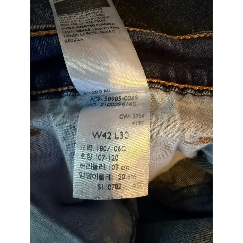Levi Signature Relaxed denim men's jeans 42x30